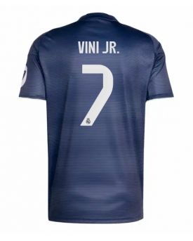 Real Madrid Vinicius Junior #7 Maglia Gara Trasferta Repliche 2025-26 Maniche Corte